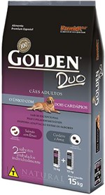 Ficha técnica e caractérísticas do produto Ração Premier Golden Duo Cães Adultos Salmão com Ervas Cordeiro e Arroz