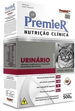 Ficha técnica e caractérísticas do produto Ração Premier Nutrição Clínica Gatos Urinário 500g - Premier Pet