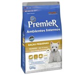Ficha técnica e caractérísticas do produto Ração Premier Pet Ambientes Internos Cães Filhotes Raças Pequenas 1kg