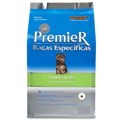Ficha técnica e caractérísticas do produto Ração Premier Yorkshire Cães Filhotes 1 Kg