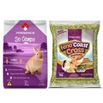 Ração Presence Natural Coelho 5kg + Feno Coast Cross Premium 1kg - Majestic Pet