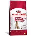 Ficha técnica e caractérísticas do produto Ração Royal Canin Cães Medium Adulto 7+