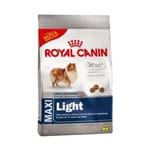 Ficha técnica e caractérísticas do produto Ração Royal Canin Maxi Light 15kg