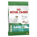 Ficha técnica e caractérísticas do produto Ração Royal Canin Mini Adult 8+ para Cães Adultos de Raças Pequenas com 8 Anos ou Mais
