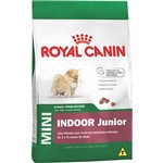 Ração Royal Canin Mini Indoor Junior para Cães Filhotes de Raças Pequenas em Ambientes Internos - 3Kg