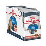 Ficha técnica e caractérísticas do produto Ração Royal Canin Sachê Ultra Light para Gatos Caixa com 12 Unidades