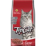 Ração Top Cat Carne 10,1Kg - Guabi Petcare