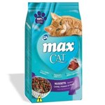 Ficha técnica e caractérísticas do produto Ração Total Max Cat Nuggets de Carne Frango e Peixe para Gatos Adultos - 8 Kg