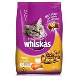 Ração Whiskas Frango e Leite para Gatos Adultos - 10,1kg