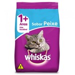 Ficha técnica e caractérísticas do produto Ração Whiskas Peixe para Gatos Adultos- 1 Kg