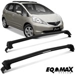 Ficha técnica e caractérísticas do produto Rack Eqmax New Wave Honda Fit 09 14 Preto