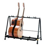 Ficha técnica e caractérísticas do produto Rack Suporte Guitarra Violao Baixo para 5 Instrumentos Hercules 8274