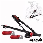 Ficha técnica e caractérísticas do produto Rack Transbike de Teto Eqmax Velox Preto Suporte para 1 Bike