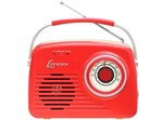 Ficha técnica e caractérísticas do produto Rádio Audio Retrô Vermelho RB80 Lenoxx