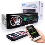 Ficha técnica e caractérísticas do produto Radio Automotivo Knup Kp-C17Bh Mp3 Player Bluetooth 4X25W Usb/ Sd/ Aux - Rms