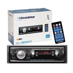 Ficha técnica e caractérísticas do produto Radio Automotivo Toca MP3 Roadstar RS-2606BR Bluetooth USB
