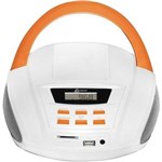 Ficha técnica e caractérísticas do produto Rádio Boombox Branco 3,5w Lenoxx