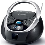 Ficha técnica e caractérísticas do produto Rádio CD Player Portátil BX-10 Power Dock USB/FM 4W Bivolt - Mondial