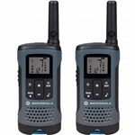 Ficha técnica e caractérísticas do produto Radio Comunicador Motorola Talkabout 32km T200BR Cinza