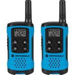 Ficha técnica e caractérísticas do produto Rádio Comunicador Talkabout 25km Azul Motorola T100br