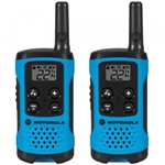 Ficha técnica e caractérísticas do produto Rádio Comunicador Talkabout 25km Azul/Preto T100BR - Motorola