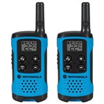 Ficha técnica e caractérísticas do produto Rádio Comunicador Talkabout 25km Azul T100br Motorola