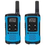 Ficha técnica e caractérísticas do produto Rádio Comunicador Talkabout 25Km Azul T100br Motorola