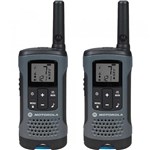 Ficha técnica e caractérísticas do produto Rádio Comunicador Talkabout 32km T200BR Cinza Motorola - Motorola