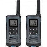 Ficha técnica e caractérísticas do produto Radio Comunicador Talkabout 32KM T200BR Cinza Motorola