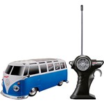 Ficha técnica e caractérísticas do produto Rádio Control 1:24 Volkswagen Van Samba Azul - Maisto