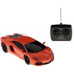 Ficha técnica e caractérísticas do produto Rádio Controle 1:18 Lamborghini Aventad Lp700-4 Laranja - Multikids