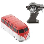 Ficha técnica e caractérísticas do produto Rádio Controle Volkswagen Van Samba Escala 1:24 Vermelho - Maisto