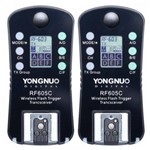 Ficha técnica e caractérísticas do produto Rádio Flash Yongnuo RF-605C Wireless para Canon