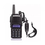 Ficha técnica e caractérísticas do produto Radio Ht Comunicador Baofeng Dual Band Uv-82 Rádio Fm + Fone