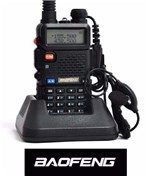 Ficha técnica e caractérísticas do produto Radio Ht Dual Band(uhf+vhf) Baofeng Uv-5r + Fone