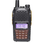 Ficha técnica e caractérísticas do produto Radio Ht Dual Band(uhf+vhf) Baofeng Uv-6r + Fone