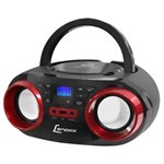 Ficha técnica e caractérísticas do produto Rádio Lenoxx BD129 CD Player Estéreo MP3 USB Preto Bivolt