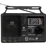 Ficha técnica e caractérísticas do produto Radio Motobras 8 Faixas USB FM/OC - RM-PUSM81AC
