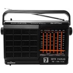 Ficha técnica e caractérísticas do produto Rádio Motobrás RM-PFT73AC 7 Faixas FM