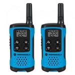 Ficha técnica e caractérísticas do produto Rádio Motorola Talkabout Serie T100 Azul