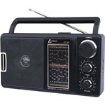 Ficha técnica e caractérísticas do produto Rádio Portátil Am/Fm/Tv 12 Faixas Rp69 Preto Lenoxx