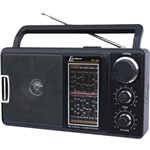 Ficha técnica e caractérísticas do produto Rádio Portátil AM/FM/TV 12 Faixas RP69 Preto - Lenoxx