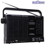 Ficha técnica e caractérísticas do produto Rádio Portátil 3 Faixas com Entrada USB e Memory Card RM-PU32AC Motobras
