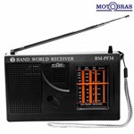 Ficha técnica e caractérísticas do produto Rádio Portátil 3 Faixas RM-PF 34 Motobras