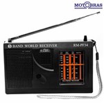 Ficha técnica e caractérísticas do produto Rádio Portátil 3 Faixas RM-PF 34 ? Motobras