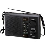 Ficha técnica e caractérísticas do produto Rádio Portátil Lenoxx RP-67 com 5 Faixas e Saída para Fone de Ouvido