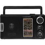 Rádio Portátil Lenoxx RP69 AM/FM de 12 Faixas com Saúida para Fone de Ouvido - Preto
