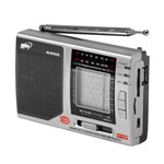 Ficha técnica e caractérísticas do produto Rádio Portátil Midi Md-9810usb 8 Bandas 0.5w com Fm-mw-sw1-6-USB-leitor Micro Sd