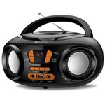 Ficha técnica e caractérísticas do produto Rádio Portátil Mondial Boom Box Bx-19 Rádio Fm Bluetooth e Entrada Usb Preto/laranja – Bivolt