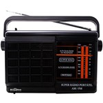 Ficha técnica e caractérísticas do produto Rádio Portátil Motobras, AM/FM, Dungão